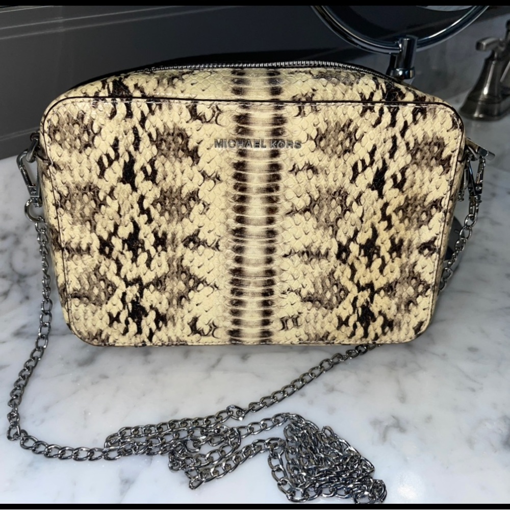 Michael Kors Snake Skin Handbag